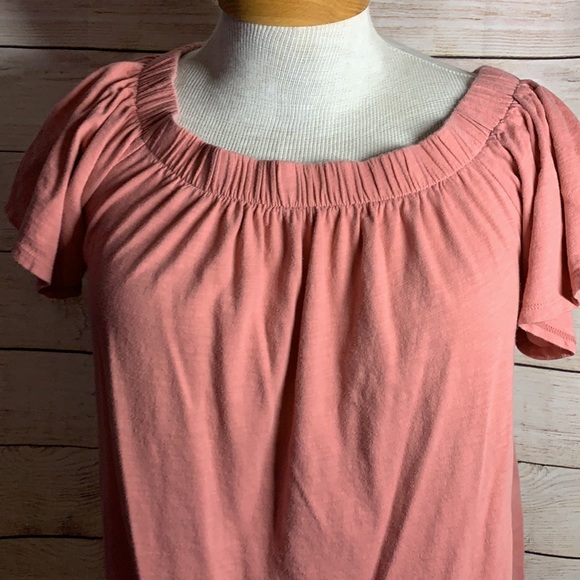Lane Bryant Pink swing top - Picture 2 of 5